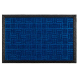 Covoraş din cauciuc albastru, 40 x 60 cm