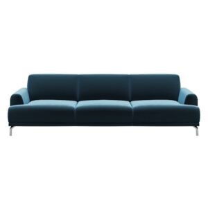 Canapea cu 3 locuri MESONICA Puzzo, albastru