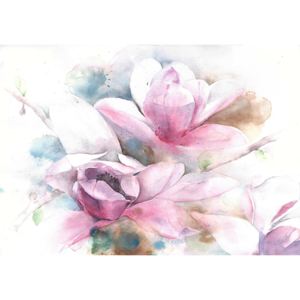Buvu Fototapet vlies: Magnolia (vopsită) - 254x368 cm