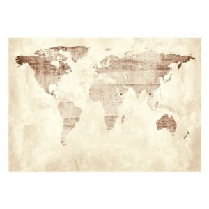 Tapet format mare Bimago Precious Map, 400 x 280 cm