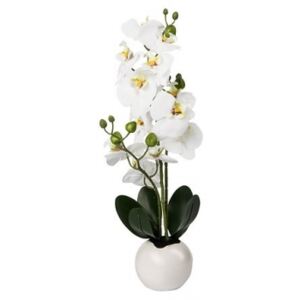 Orhidee artificiala in ghiveci 40 cm THK-074388