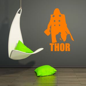 GLIX Avengers Thor - autocolant de perete Portocaliu 30x20 cm