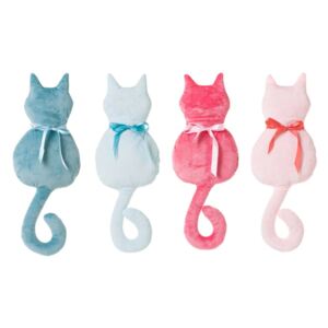 Set 4 perne colorate Unimasa Cat, 38 x 22 cm