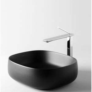 Chiuveta baie Matt black Sit-on washbasin Seed 01 Valdama