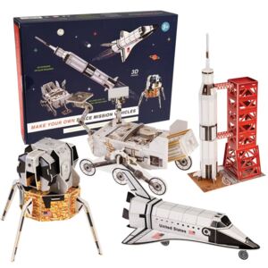 Set spațial DIY pentru copii Rex London Space Mission Vehicles