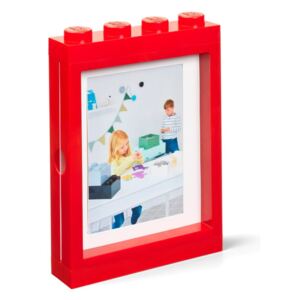 Ramă foto LEGO®, 19,3 x 4,7 cm, roșu