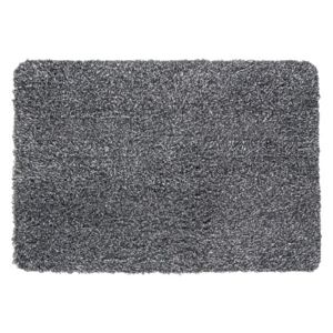 Covoras intrare din bumbac absorbant, 40x60 cm, gri