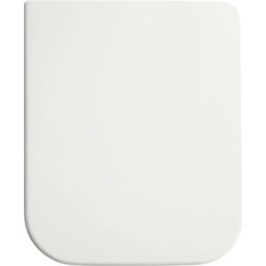 Capac WC Gala Emma duroplast, inchidere lenta, alb 52x36 cm