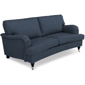 Canapea cu două locuri VEF3, Culoare: Albastru