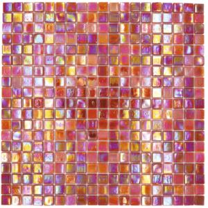 Mozaic sticla GM MRY 933 mix rosu 31,7x31,7 cm