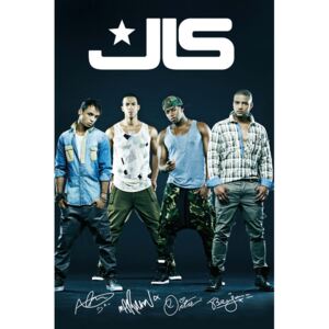 JLS - group Poster, (61 x 91,5 cm)