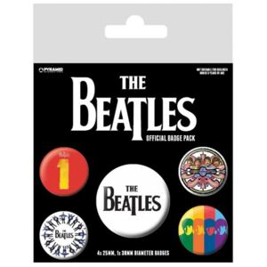 Set insigne The Beatles - Black