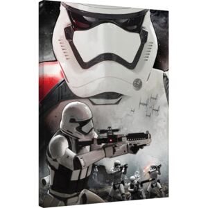 Star Wars Episode VII: The Force Awakens - Stormtrooper Art Tablou Canvas, (60 x 80 cm)