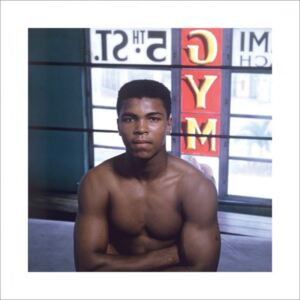 Muhammad Ali - Window Reproducere, (40 x 40 cm)