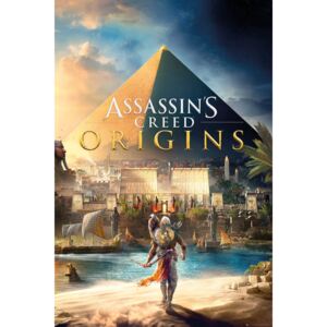 Assassins Creed: Origins - Cover Poster, (61 x 91,5 cm)