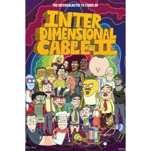 Rick and Morty - Stars of Interdimensional Cable Poster, (61 x 91,5 cm)