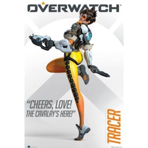 Poster Overwatch - Tracer, (61 x 91.5 cm)