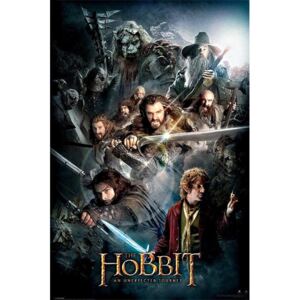 Poster The Hobbit - Dark Montage, (61 x 91,5 cm)