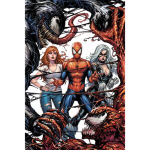 Poster Venom - Venom and Carnage fight, (61 x 91.5 cm)