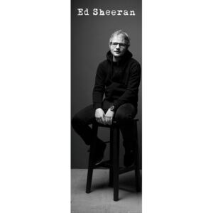 Ed Sheeran - Black and White Poster, (53 x 158 cm)