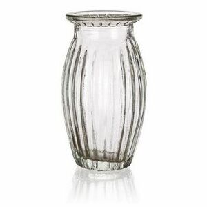 Vază sticlă Banquet Crasty, transparentă, 11,5 cm