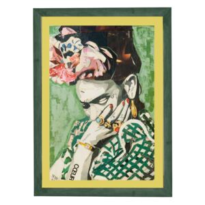 Taboul cu ramă Surdic Green Frida, 30 x 40 cm