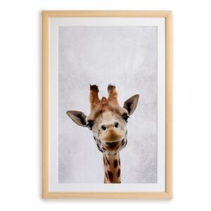 Taboul cu ramă Surdic Giraffe, 30 x 40 cm