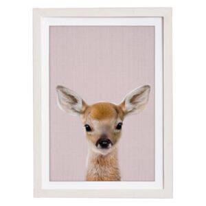 Taboul cu ramă Querido Bestiario Baby Deer, 30 x 40 cm