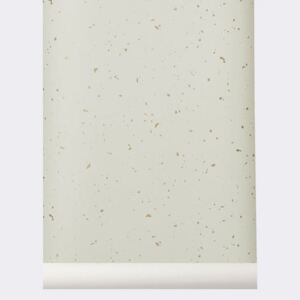 Rola tapet 53x1000 cm Confetti alb Ferm Living