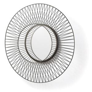 Oglinda rotunda din metal 80 cm Karl La Forma