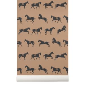 Rola tapet 53x1000 cm Horse Ferm Living