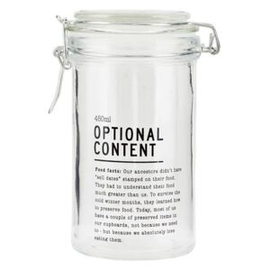 Borcan sticla 450 ml "Optional Content" House Doctor
