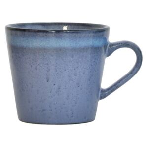 Ceasca cappuccino ceramica albastra 300 ml 70's HK Living