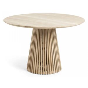 Masa dining rotunda din lemn de tec 120 cm Irune La Forma