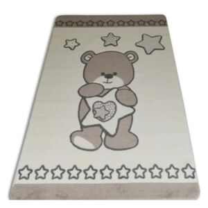 Covor pentru copii Baby Set Star Bear Gri 120 x 180