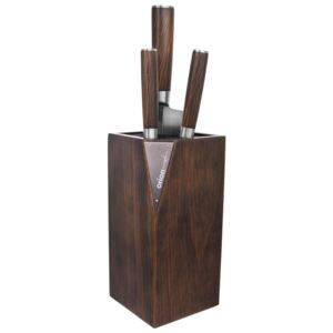Suport din lemn pentru cuțite de bucătărie Orion Wooden