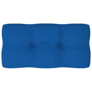 Pernă canapea din paleți, albastru regal, 80 x 40 x 12 cm