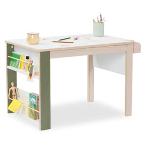 Masa de birou din pal, pentru copii Montessori Natural, L88xl57xH56 cm