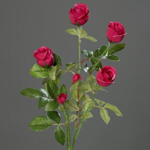 Trandafiri artificiali fuchsia - 70 cm
