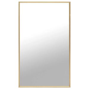 Oglindă, auriu, 100x60 cm