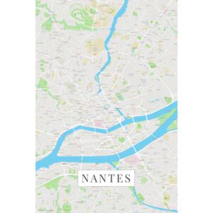 Harta Nantes color, POSTERS