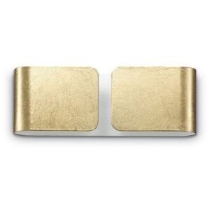 Ideal lux - Aplică perete 2xG9/28W/230V auriu