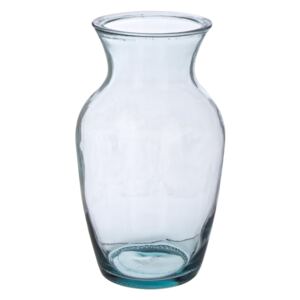 Vaza decorativa din sticla Classic Transparent, Ø14xH27 cm