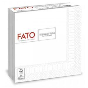 FATO Șervețel, 1/4 împăturit, 33x33 cm, FATO "Smart Table", alb