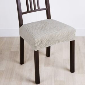 Nueva Textura Huse care se întind foarte bine GLAMOUR smântânii scaun 2 buc (40 x 40 cm)