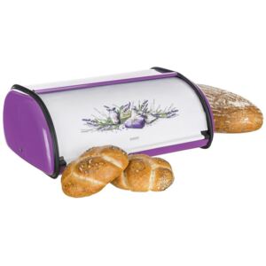 Cutie din inox pentru pâine Lavender, BANQUET lungime 43,5 cm