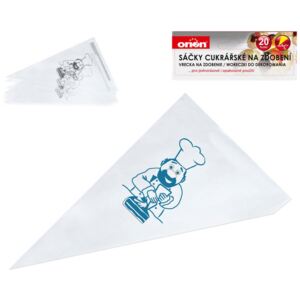 Sac pentru decorare cu 20 bucăți lungime 39,5 cm