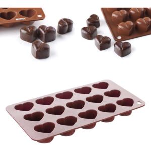 Formă din silicon pentru ciocolată Inimioară, BANQUET