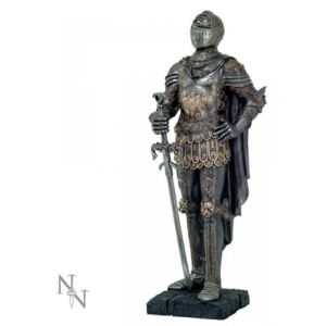 Statueta medievala Armura regelui 102 cm