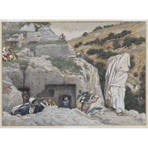 James Jacques Joseph Tissot - The Apostles' Hiding Place, illustration from 'The Life of Our Lord Jesus Christ', 1886-94 Reproducere